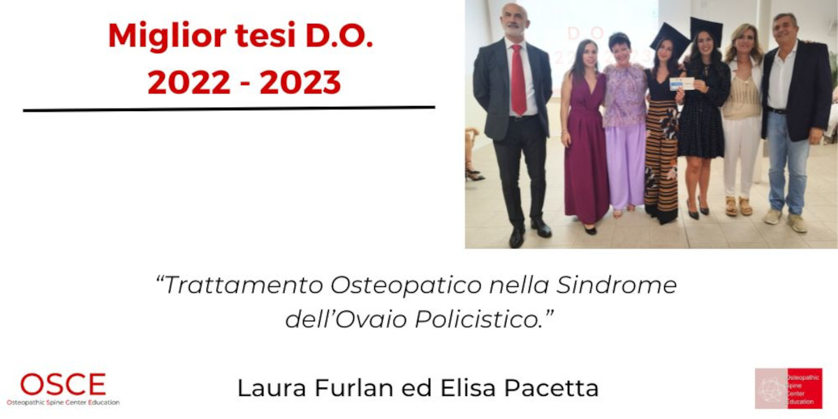 Premio miglior tesi ANNO FORMATIVO 2022/2023