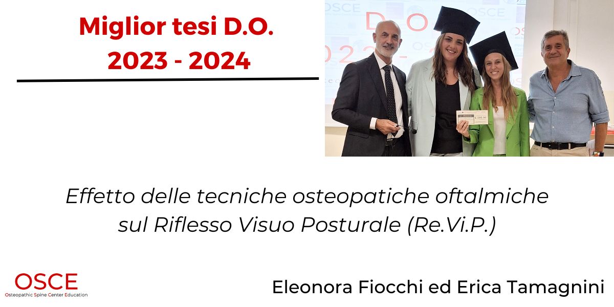 Premio miglior tesi ANNO FORMATIVO 2023/2024