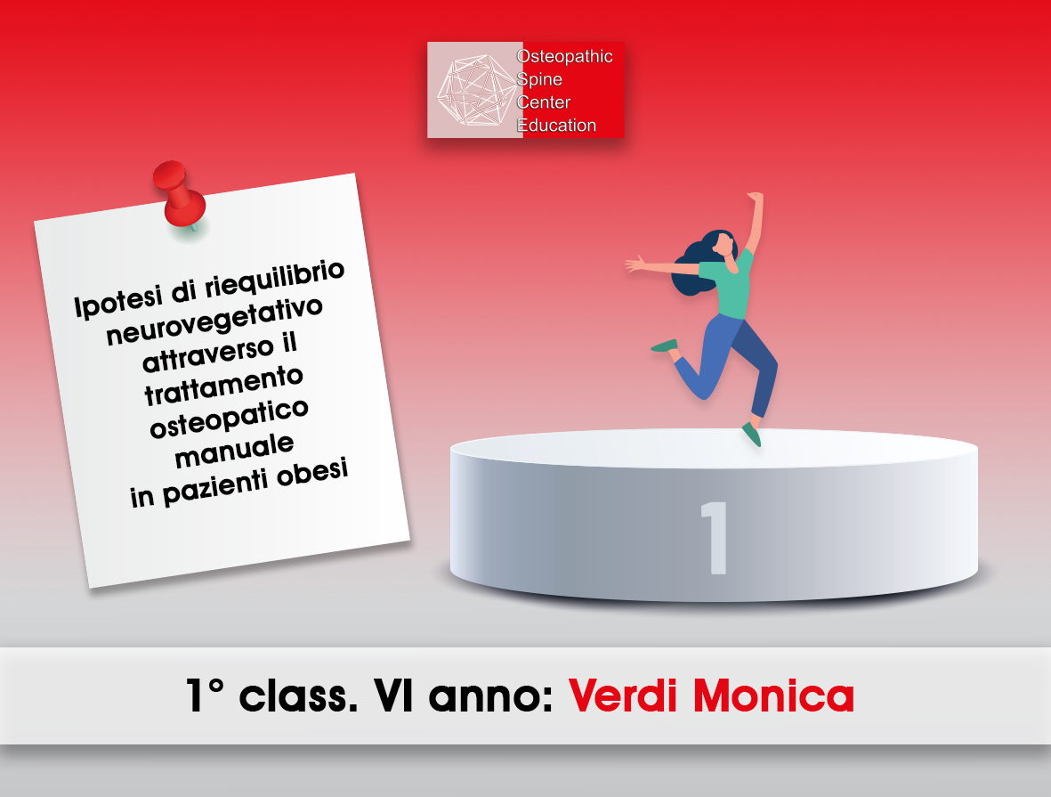 1° POSTO : Verdi Monica