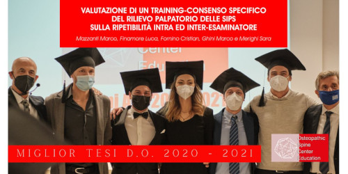 Premio miglior tesi ANNO FORMATIVO 2020/2021