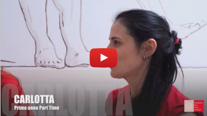 Carlotta, I° anno T2 - Part Time 2021-2022, ci ha raccontato come ha conosciuto il mondo dell'Osteopatia.